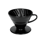 Hario V60-02 dripper ceramiczny czarny matowy | CoffeeLove