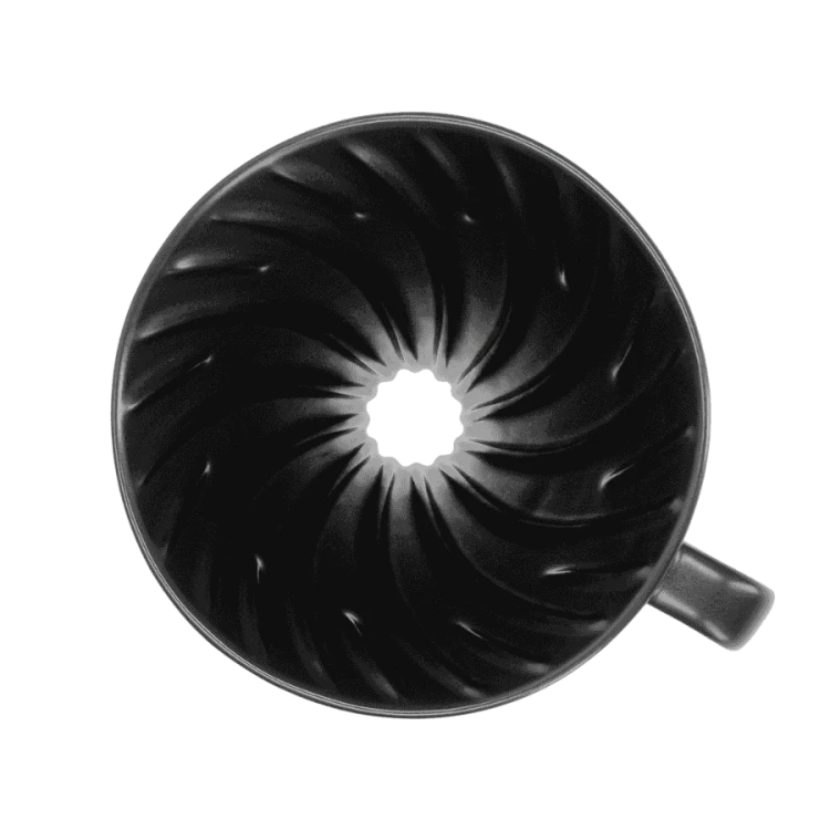 Hario V60-02 dripper ceramiczny czarny matowy | CoffeeLove