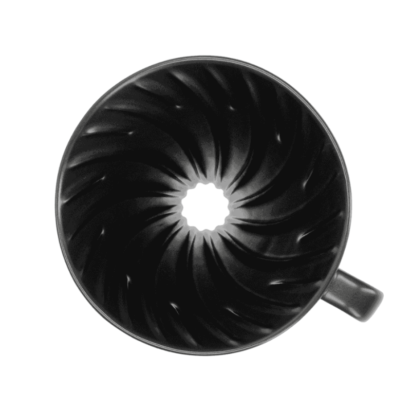 Hario V60-02 dripper ceramiczny czarny matowy | CoffeeLove