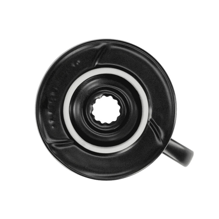 Hario V60-02 dripper ceramiczny czarny matowy | CoffeeLove