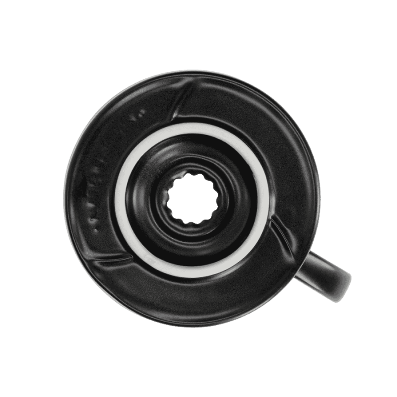 Hario V60-02 dripper ceramiczny czarny matowy | CoffeeLove