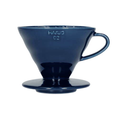 Hario V60-02 dripper ceramiczny indigo | CoffeeLove