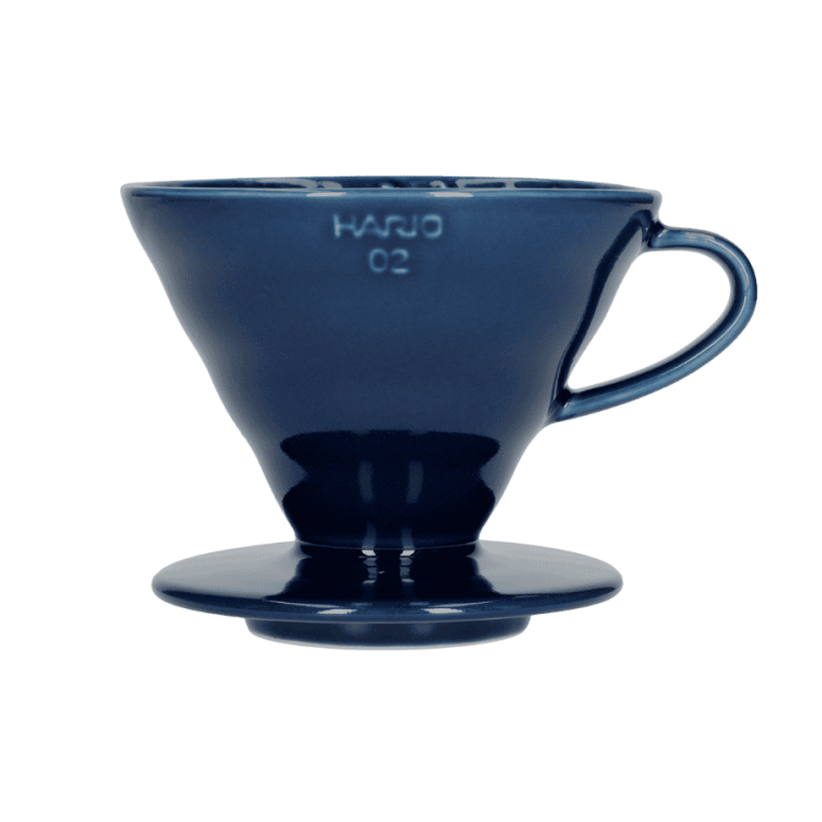 Hario V60-02 dripper ceramiczny indigo | CoffeeLove