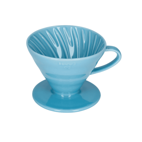 Hario V60-02 dripper ceramiczny niebieski | CoffeeLove