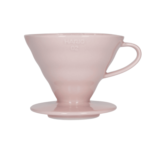 Hario V60-02 dripper ceramiczny różowy | CoffeeLove