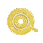 Hario V60-02 dripper ceramiczny żółty | CoffeeLove