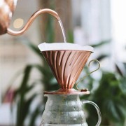 Hario dripper V60-02 miedziany | CoffeeLove