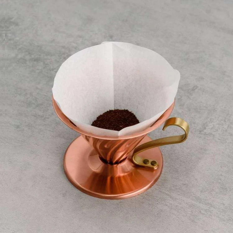 Hario dripper V60-02 miedziany | CoffeeLove