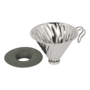 Hario V60-02 Outdoor dripper stalowy | CoffeeLove