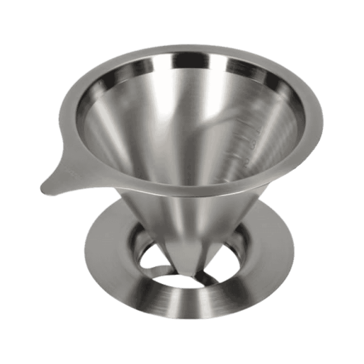 Hario Double Mesh Metal dripper V60-02 | CoffeeLove