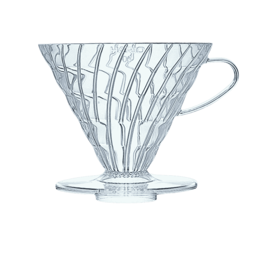 Hario dripper plastikowy clear V60-03 | CoffeeLove