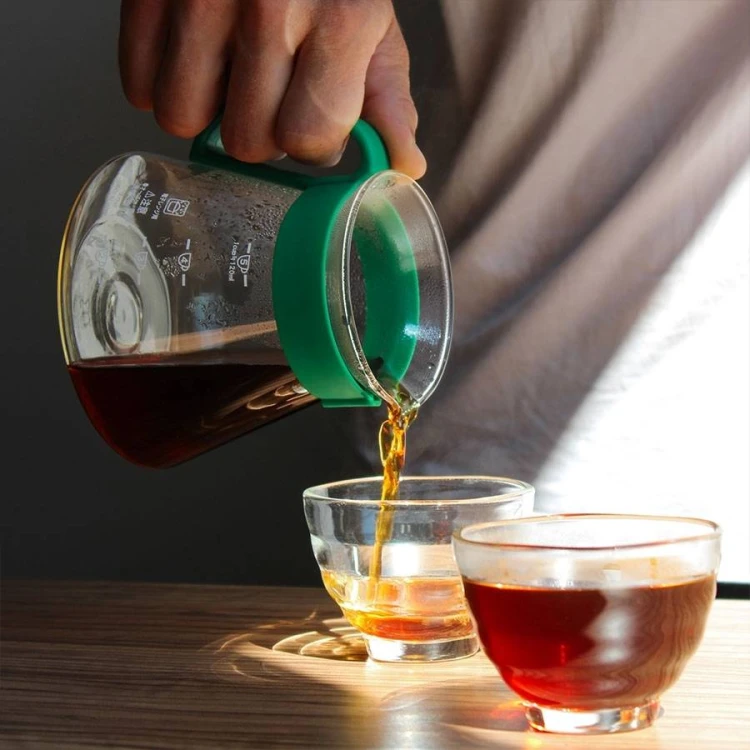 V60 Dripper Server Set Bamboo Green | CoffeeLove