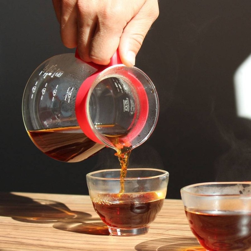 V60 Dripper Server Set Desert Red | CoffeeLove