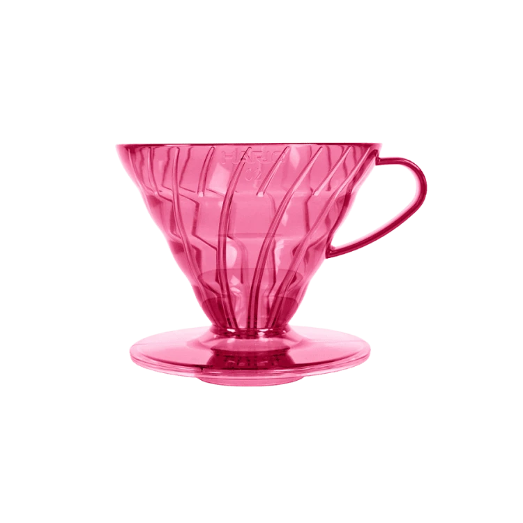 Hario V60 Dripper &amp; Server Set 02 Flamingo Pink | CoffeeLove