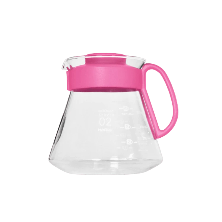 Hario V60 Dripper &amp; Server Set 02 Flamingo Pink | CoffeeLove