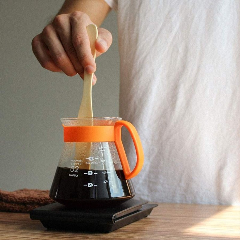 Hario V60 Dripper & Server Set 02 Kai Orange | CoffeeLove