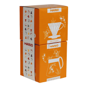 Hario V60 Dripper & Server Set 02 Kai Orange | CoffeeLove