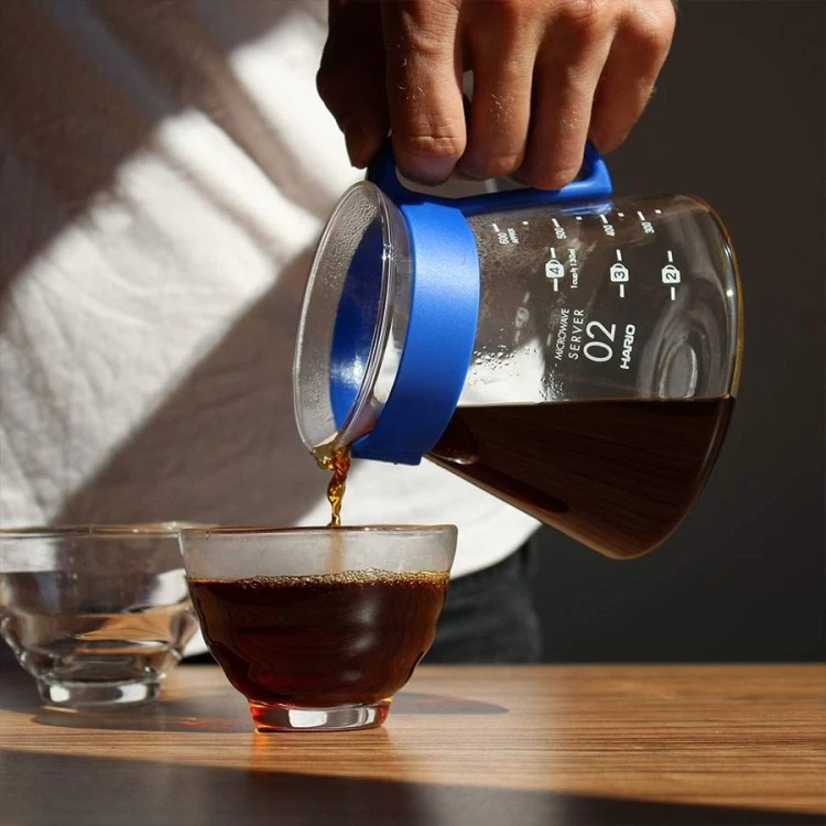 Hario V60 Dripper Server Set 02 Ocean Blue | CoffeeLove