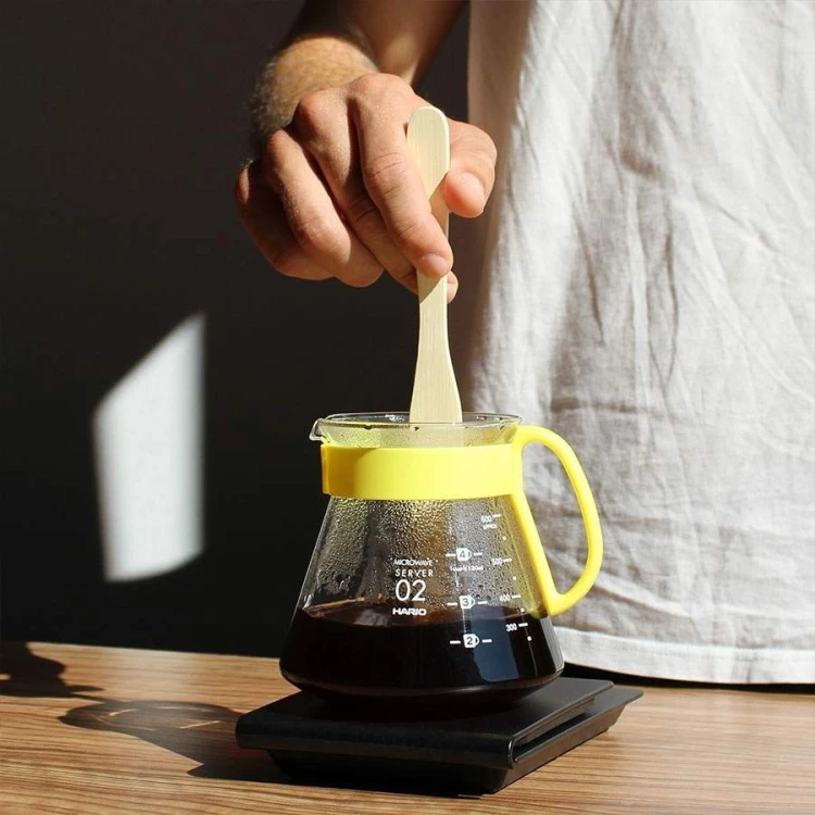 Hario V60 Dripper Server Set 02 Sunflower Yellow | CoffeeLove