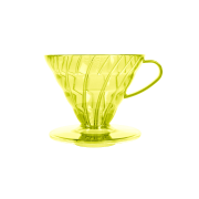 Hario V60 Dripper Server Set 02 Sunflower Yellow | CoffeeLove