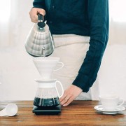 Hario V60 Ceramic Dripper Set 02 - White | CoffeeLove