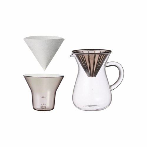 Kinto Slow Coffee Style Set SCS 2 Cup 300 ml Zestaw z dripperem plastikowym