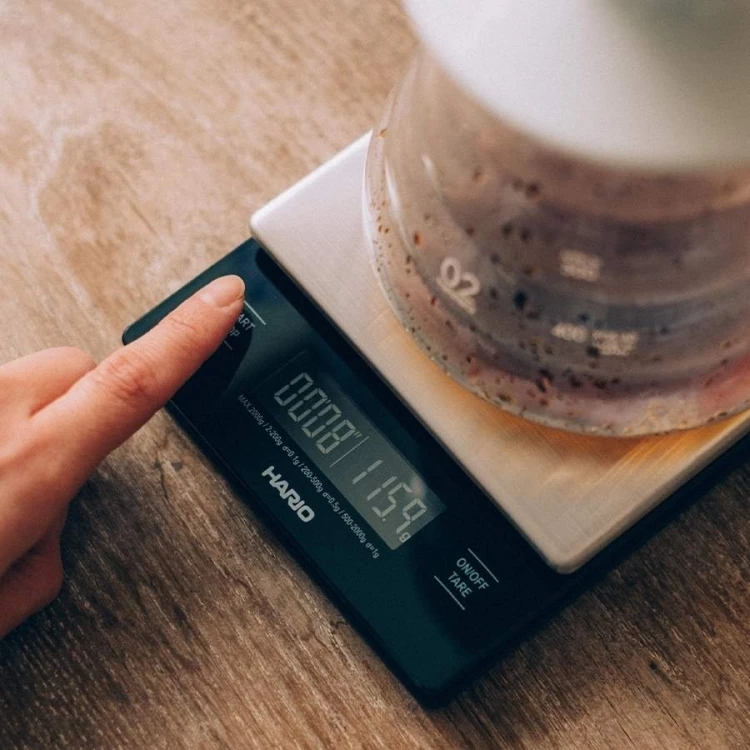 Hario Metal Drip Scale | CoffeeLove