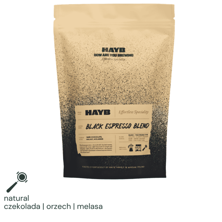 HAYB Black Espresso Blend 1kg | CoffeeLove