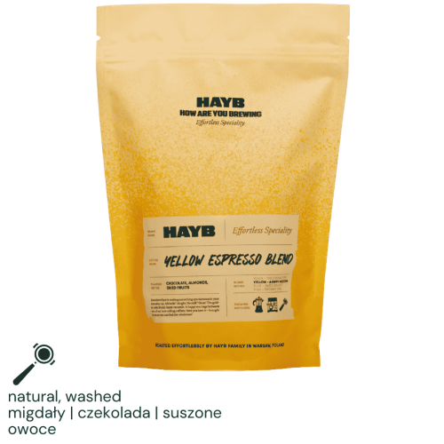 HAYB Yellow Espresso Blend 1kg | CoffeeLove