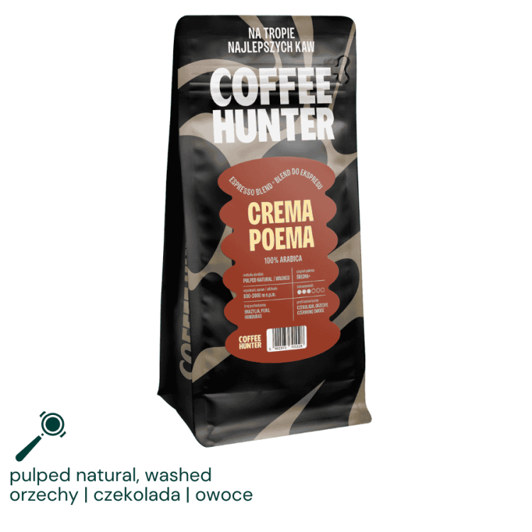 Coffee Hunter Crema Blend 1 kg | CoffeeLove