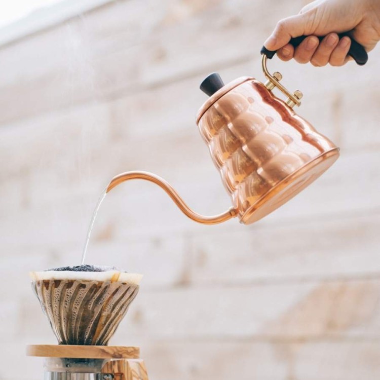 Hario Buono Copper Kettle 0.9 l – czajnik gooseneck miedziany | CoffeeLove