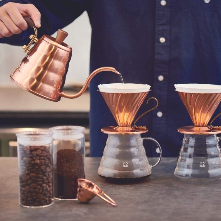 Hario Buono Copper Kettle 0.9 l – czajnik gooseneck miedziany | CoffeeLove