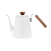 Hario Bona Coffee Enamel Drip Kettle 0,8l 1 | CoffeeLove