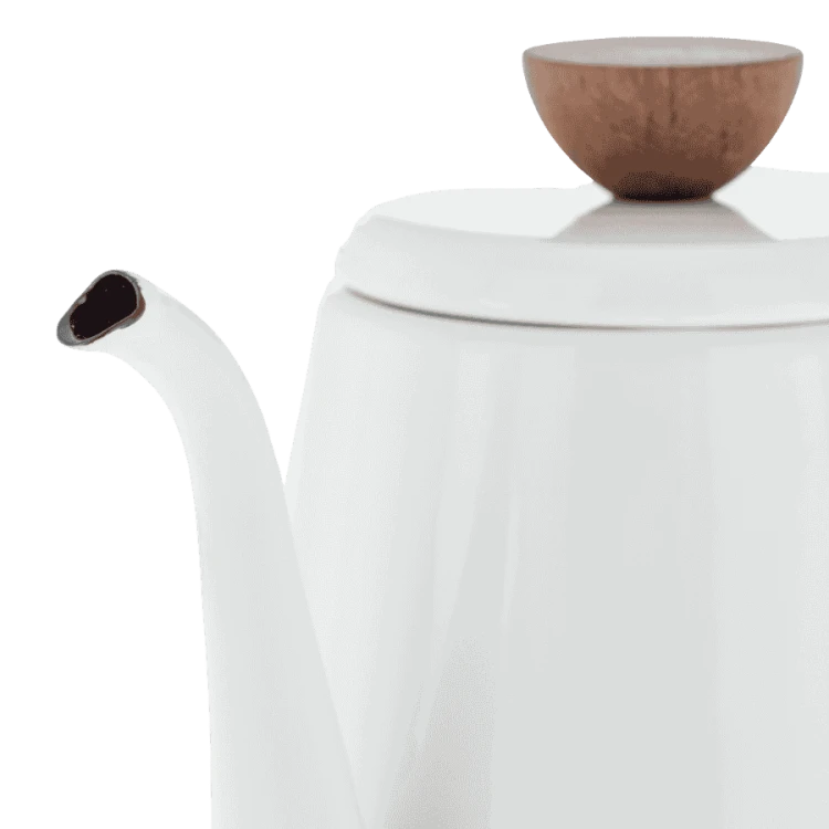 Hario Bona Coffee Enamel Drip Kettle 0,8l 1 | CoffeeLove
