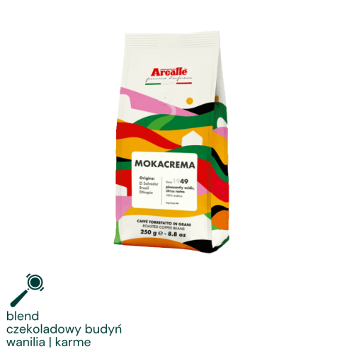Arcaffe Mokacrema Kawa Ziarnista 250 g | CoffeeLove