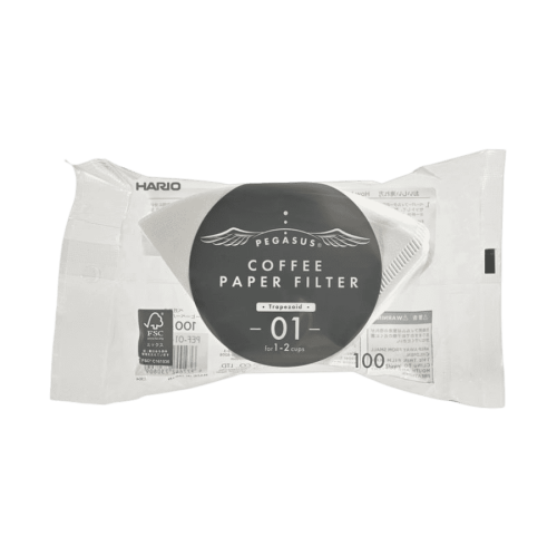 Hario Pegasus Filtry białe 01 | CoffeeLove