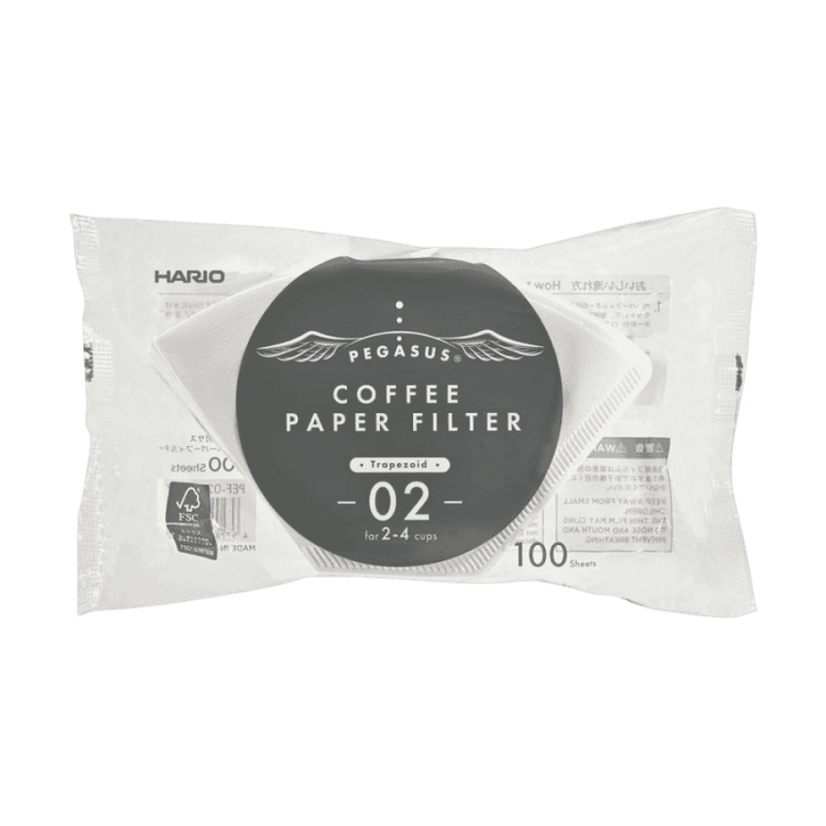 Hario Pegasus Filtry białe 02 | CoffeeLove