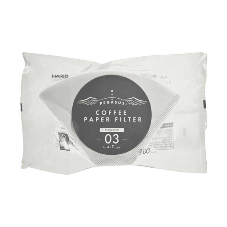 Hario Pegasus Filtry białe 03 | CoffeeLove