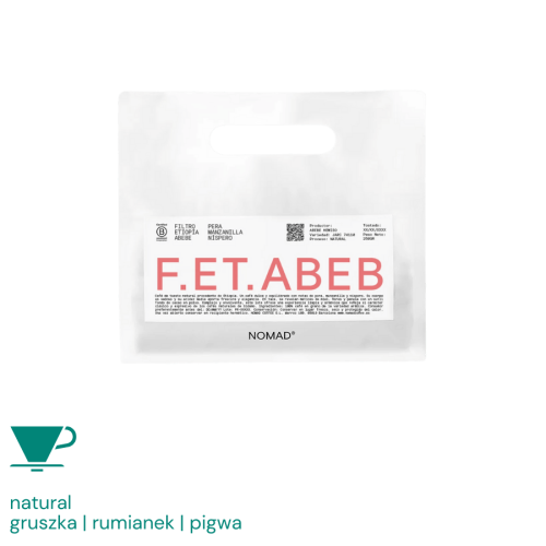 Nomad Coffee Etiopia Abebe Hewiso 250 g | CoffeeLove