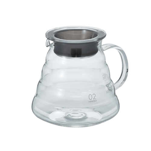 Hario Range Server Clear V60-02 600ml | CoffeeLove