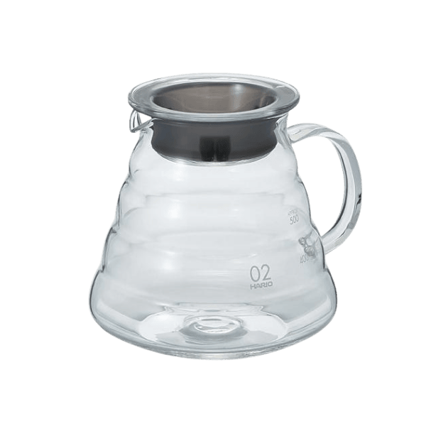 Hario Range Server Clear V60-02 600ml | CoffeeLove