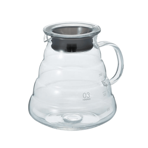 Hario Range Server Clear V60 800 ml - dzbanek do kawy
