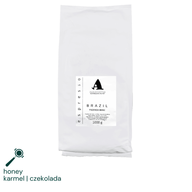 Audun Brasi Miaki Espresso 1 kg | CoffeeLove