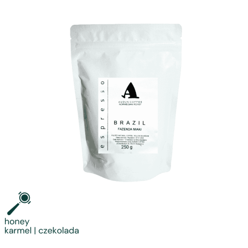 Audun Brasi Miaki Espresso 250 g | CoffeeLove