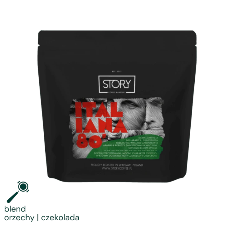 Story Coffee Italiana 80′ espresso blend 250g | CoffeeLove