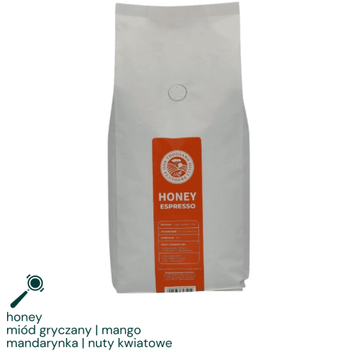1000 Hills Muhabura Rwanda honey espresso 1kg kawa ziarnista Speciality | CoffeeLove