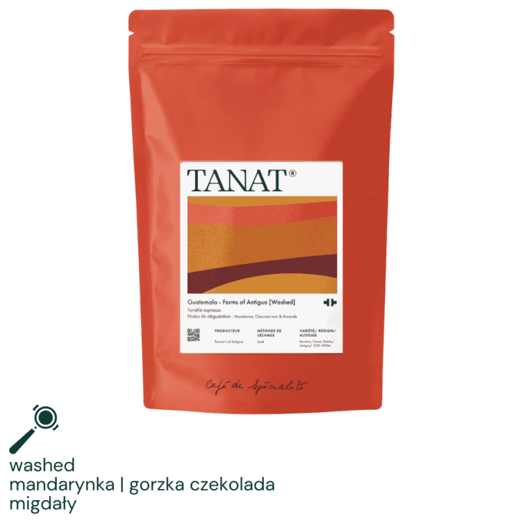 Tanat Coffee Gwatemala Farms of Antigua 1 kg | CoffeeLove