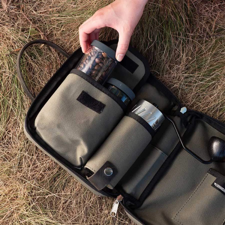 Comandante Travel Bag XL Forest | CoffeeLove