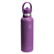 Hydro Flask 621 ml Flex Straw Cap Beachplum Purple | CoffeeLove