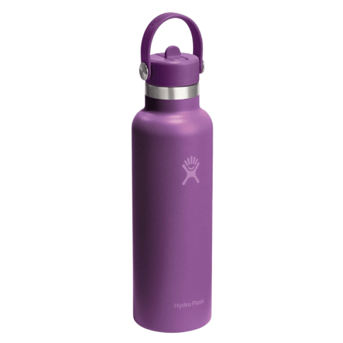 Hydro Flask 621 ml Flex Straw Cap Beachplum Purple | CoffeeLove